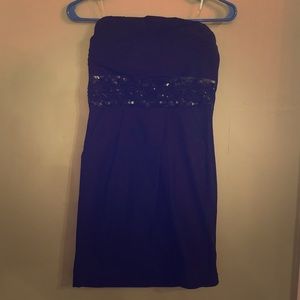 Formal strapless dress - HAS POCKETS! 😁